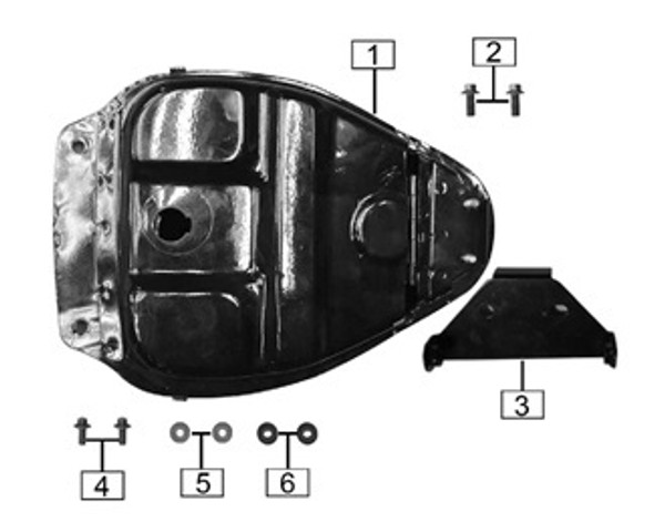 Monterey Storage Box Parts Diagram