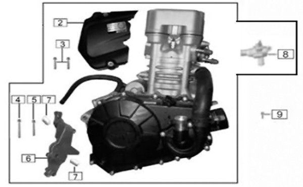 RZ3S Haylon Engine Parts Diagram