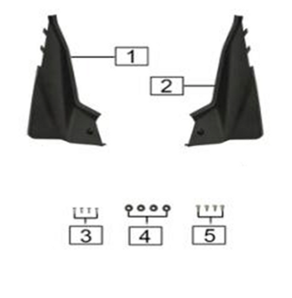 RZ3S Haylon Side Caps Parts Diagram