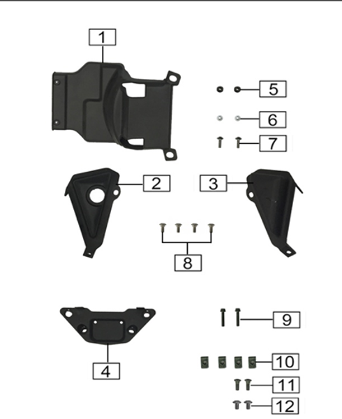 RZ3S Haylon Electrical Covers Parts Diagram