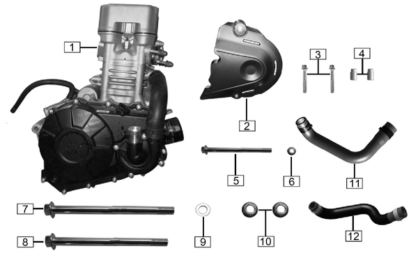 R01-107-04412 Bolt M121.25187-25 2021-UP RE3