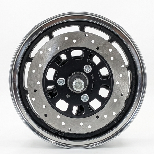 Front aluminum wheel for Wiz