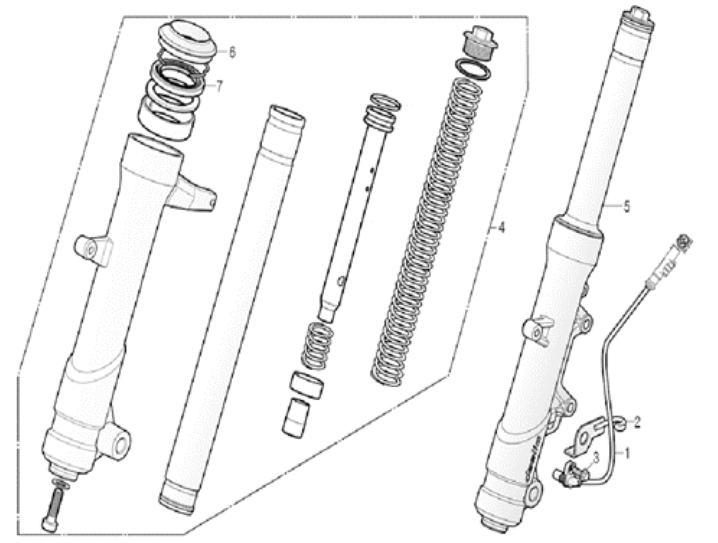 Stock Replacement Parts - E-RT3 Parts - Front Suspension