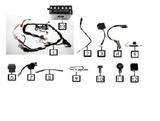 Stock Replacement Parts - SG250 Parts - 2018 SG250 Body