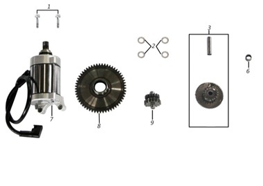 ttページ Engine Assembly for TT250 | CSC Motorcycles