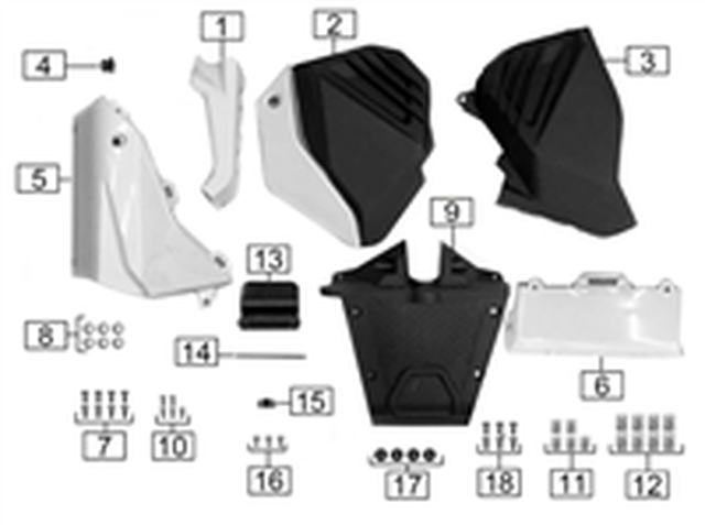Stock Replacement Parts - City Slicker Parts - RIGHT TRIM