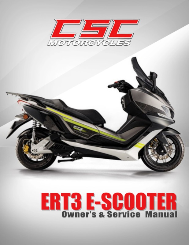 ERT3 Owners Manual Cover