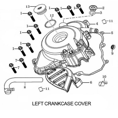 Helenさん専用 FRONT PART,L.CRANKCASE COVER