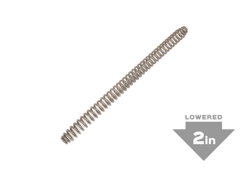 Xtrainer Forks Springs lowered 2"