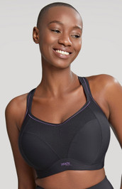 Panache Sport Ultra Perform Non-Padded Underwired Sports Bra – Charcoal - Sports  Bras Direct