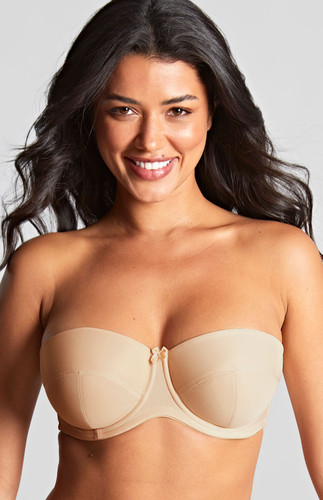 Panache Evie Balcony Strapless Bra - Chai