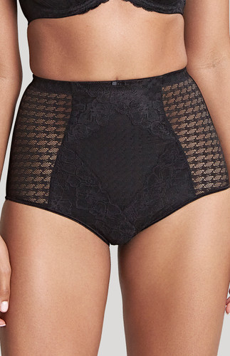 Panache Envy High Waist Brief - Black