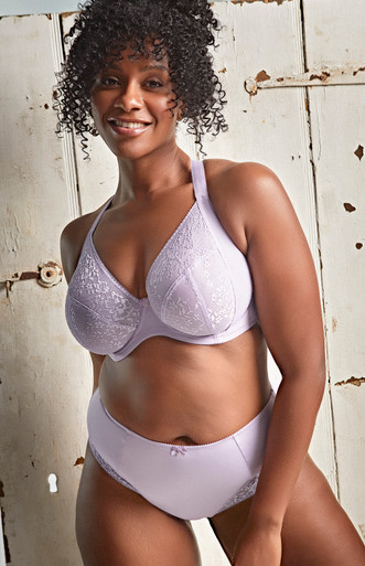 Sculptresse Roxie Plunge Bra - Lilac | Panache Lingerie