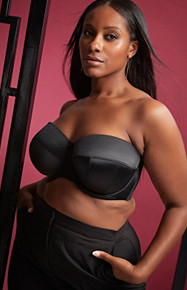Shop Sculptresse by Panache Carmel balconette non padded bra !!! Sculptresse  is a very smooth back for extra support 👍 1st slide…