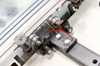 • Dual pneumatic pressure.
• Rigid mount positioning bar for reduced frame defl ection.