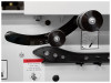 Scoring Lateral & Height Adjustment Equipped with two scoring adjustment knobs to accurately set and lock the position of the scoring blade. One is for lateral adjustment, and one is for height adjustment. The adjustment knobs are conveniently located under the rip fence. No special tools are required