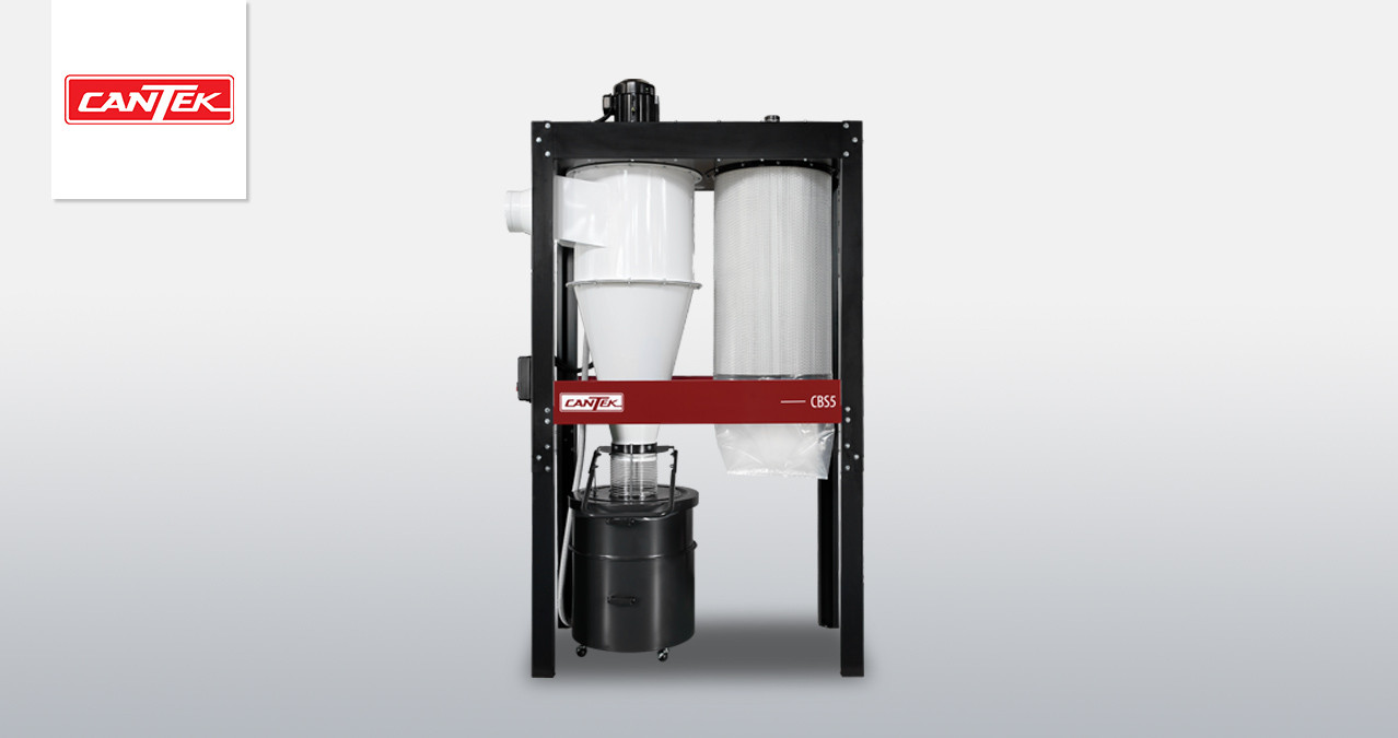 CANTEK | CBS5 5HP CYCLONE DUST COLLECTOR