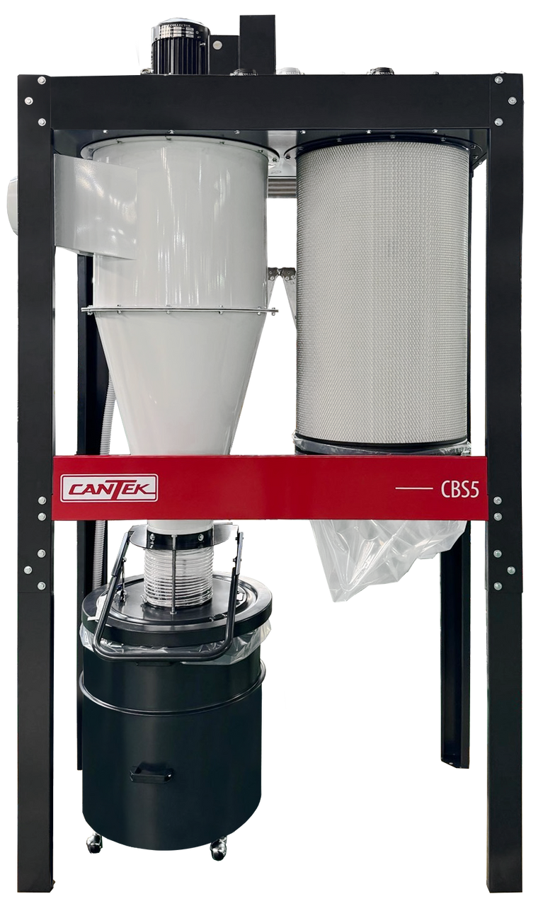 CANTEK | CBS5 5HP CYCLONE DUST COLLECTOR