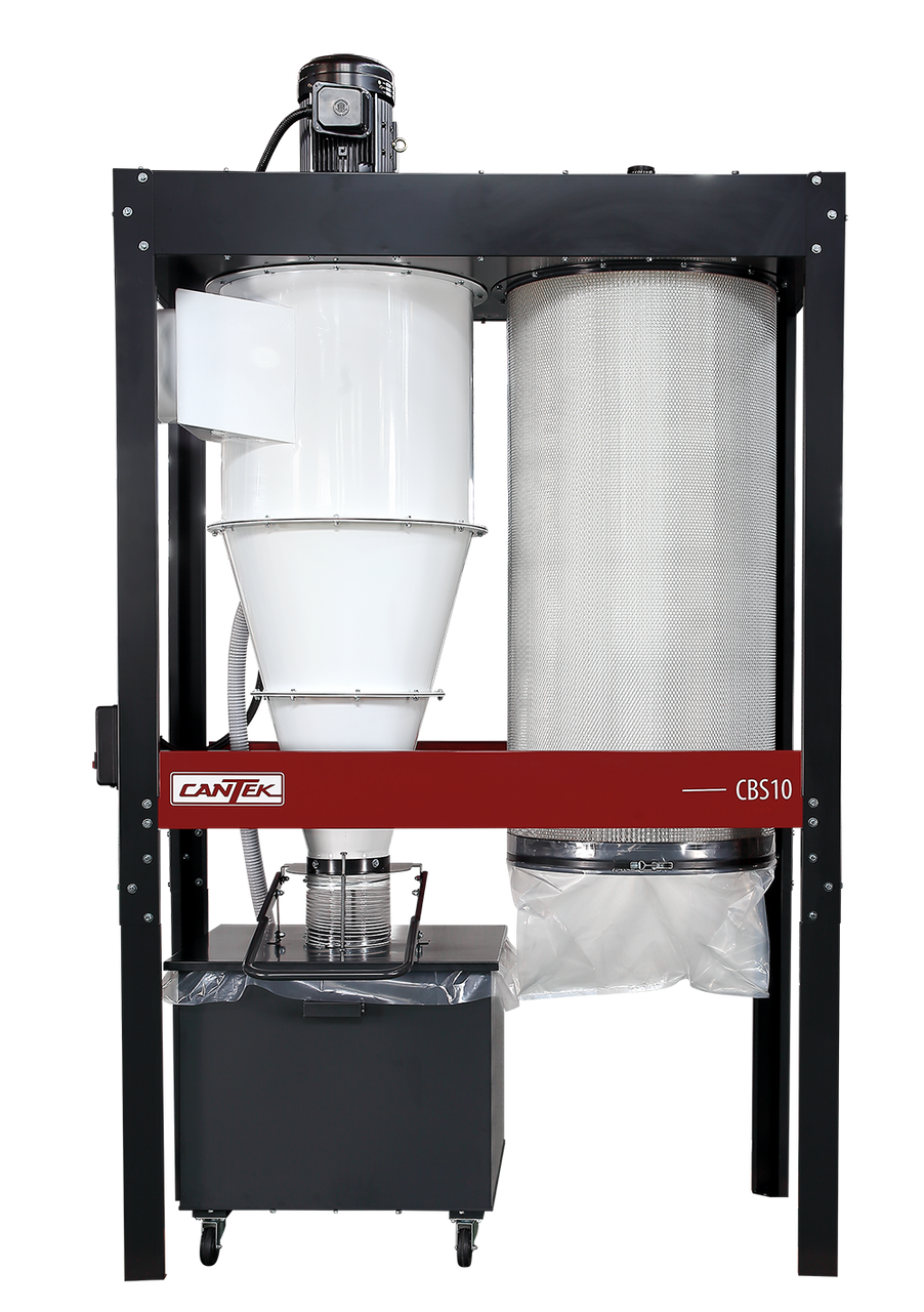 CANTEK  CBS10 10 HP CYCLONE DUST COLLECTOR