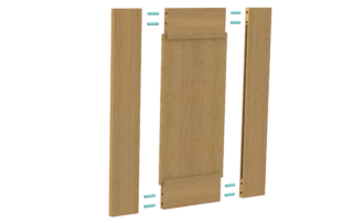 HP5D Horizontal Bore, Dowel, and Panel Grooves
