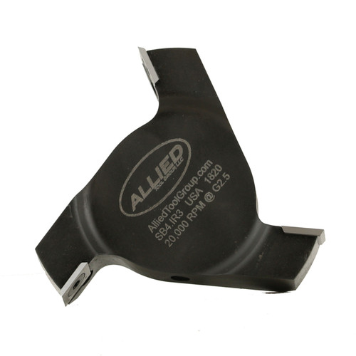 4" diameter x 3 wing surfacing tool