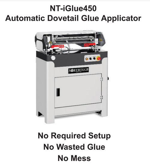 NT-iGlue450  Automatic Dovetail Glue Applicator