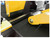 Conveyor System
 A 2HP feed motor drives the reinforced rubber conveyor belt. Two pressure rollers hold the material firmly onto the conveyor system during cutting operations. The first roller is spring-loaded, and the send uses a counterweight. The hold-down rollers will automatically adjust according to your material thickness