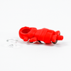 4.5" Silicone Santa Pipe | Assorted Colors