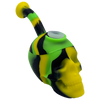 Silicone Skull Shape Bent Rig | Assorted Colors