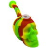 Silicone Skull Shape Bent Rig | Assorted Colors
