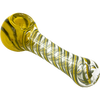 4" Ribbon Spun Hand Pipe with Frit Head | Assorted Colors