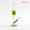 10" SirEEL 3-Section Wig-Wag Beaker Bong with Flower Bowl | Assorted Colors 10" SirEEL 3-Section Wig-Wag Beaker Bong with Flower Bowl | Assorted Colors