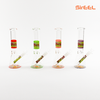 10" SirEEL 3-Section Wig-Wag Beaker Bong with Flower Bowl | Assorted Colors 10" SirEEL 3-Section Wig-Wag Beaker Bong with Flower Bowl | Assorted Colors