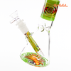 10" SirEEL 3-Section Wig-Wag Beaker Bong with Flower Bowl | Assorted Colors 10" SirEEL 3-Section Wig-Wag Beaker Bong with Flower Bowl | Assorted Colors