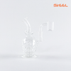 6" SirEEL Fab Egg Recycler Bong with Banger | Retail Packaging