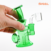 5" SirEEL UV IllumiGem Dab Rig with Banger | Assorted Colors | Retail Packaging