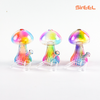 5" SirEEL Weeding Rainbow Dab Rig with Banger | Assorted Colors