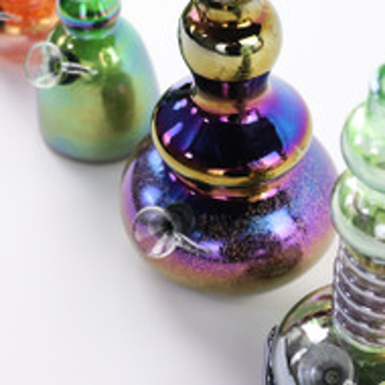 8" Soft Glass Water Pipe | Assorted Colors