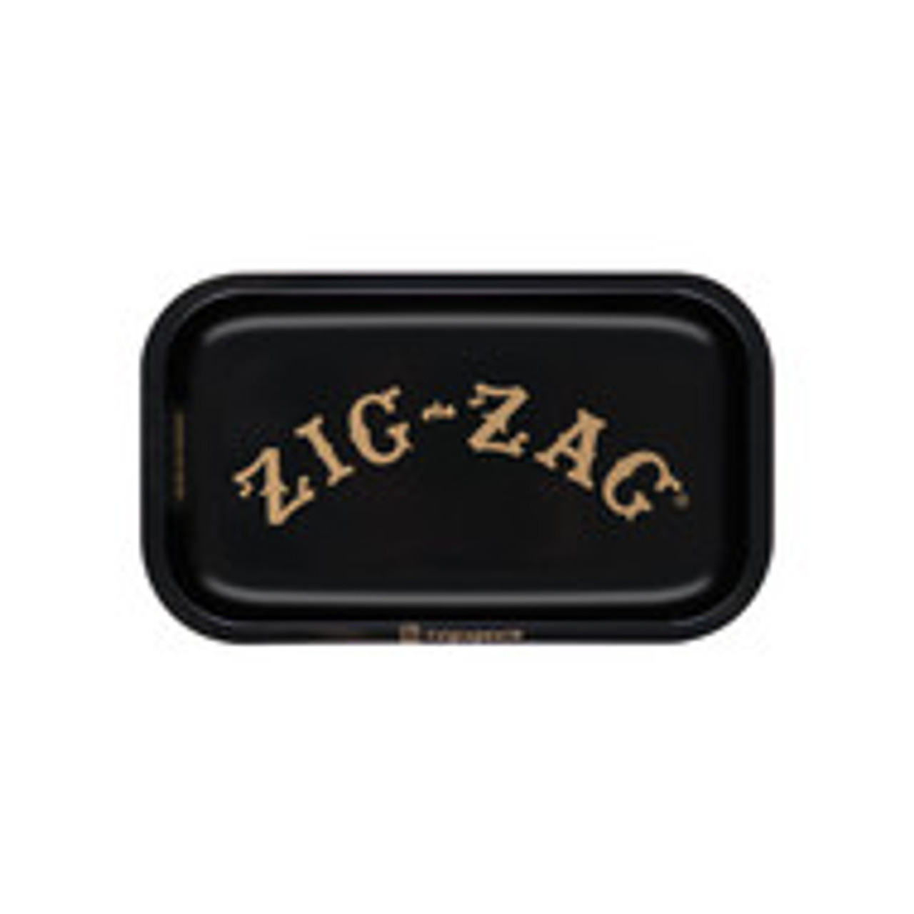 Zig Zag Small Black Rolling Tray