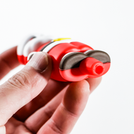 4.5" Silicone Santa Pipe | Assorted Colors