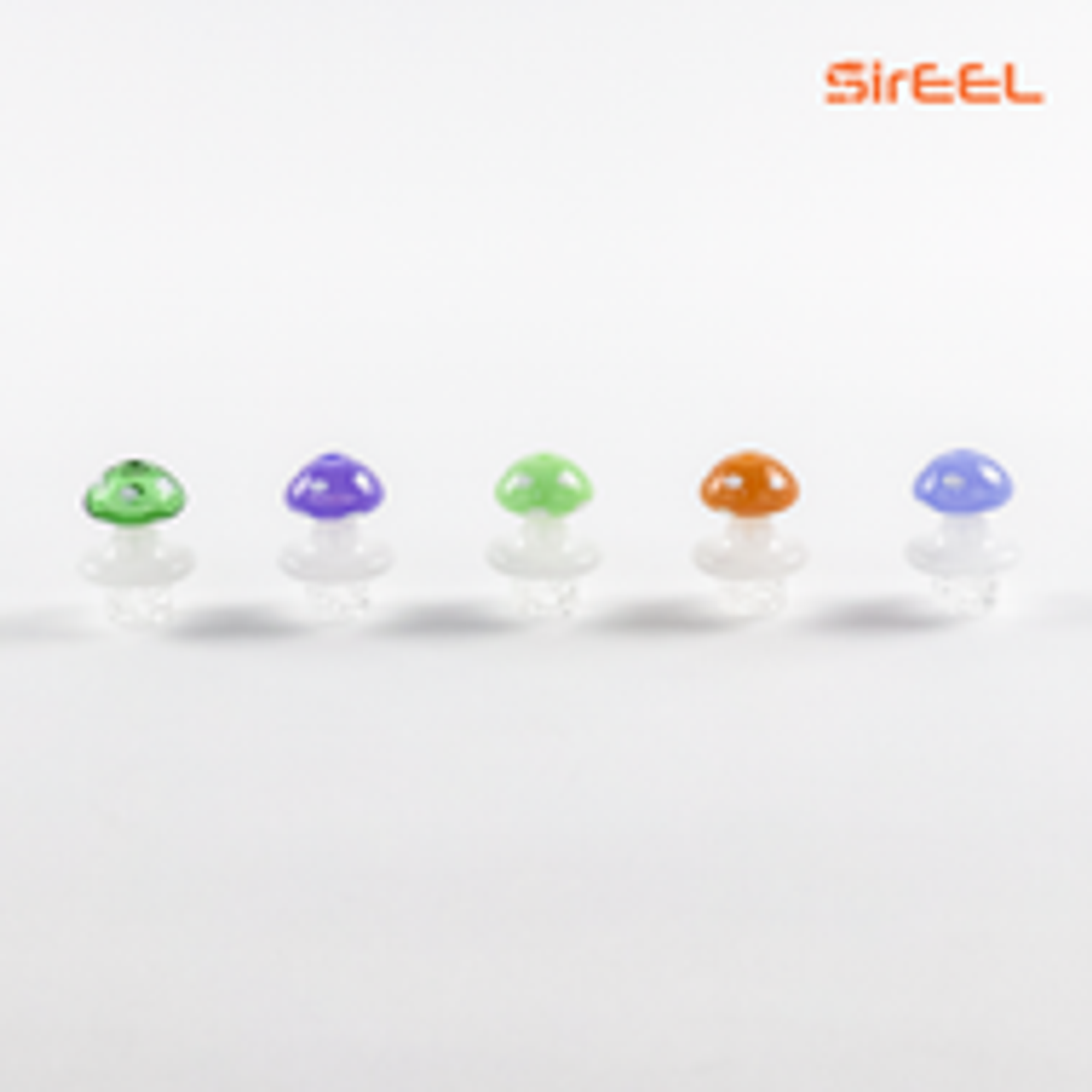SirEEL Mushroom Helix Spinner Carb Cap | Assorted Colors