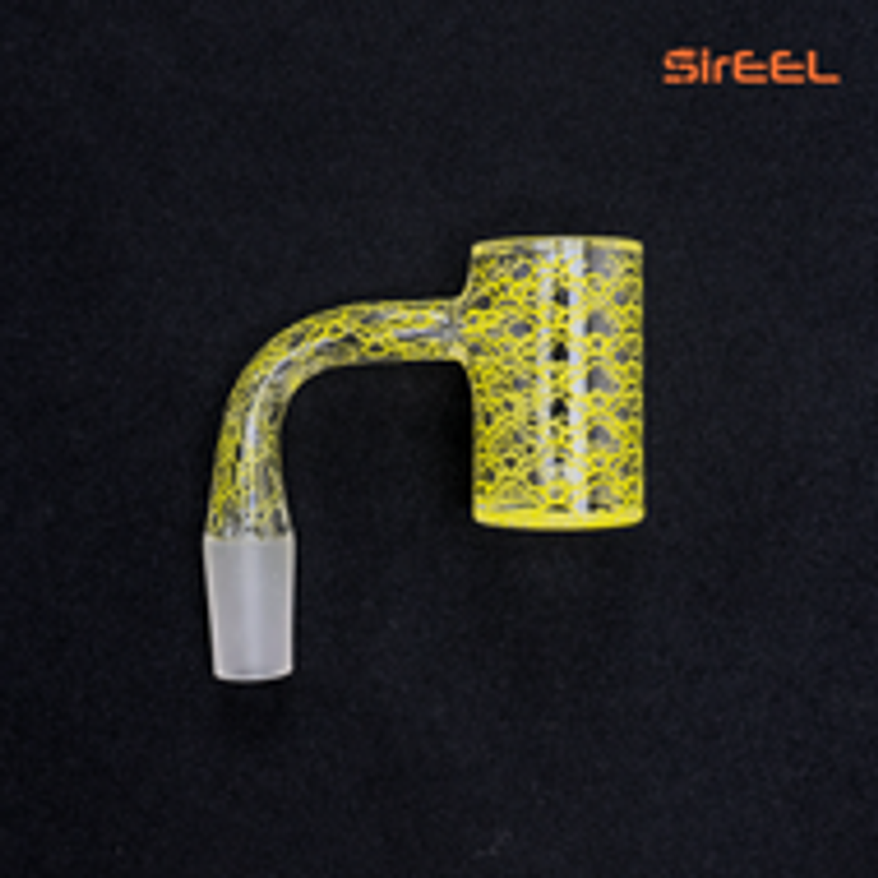 SirEEL Lemon Drop Etched Quartz Banger | 14mm Male