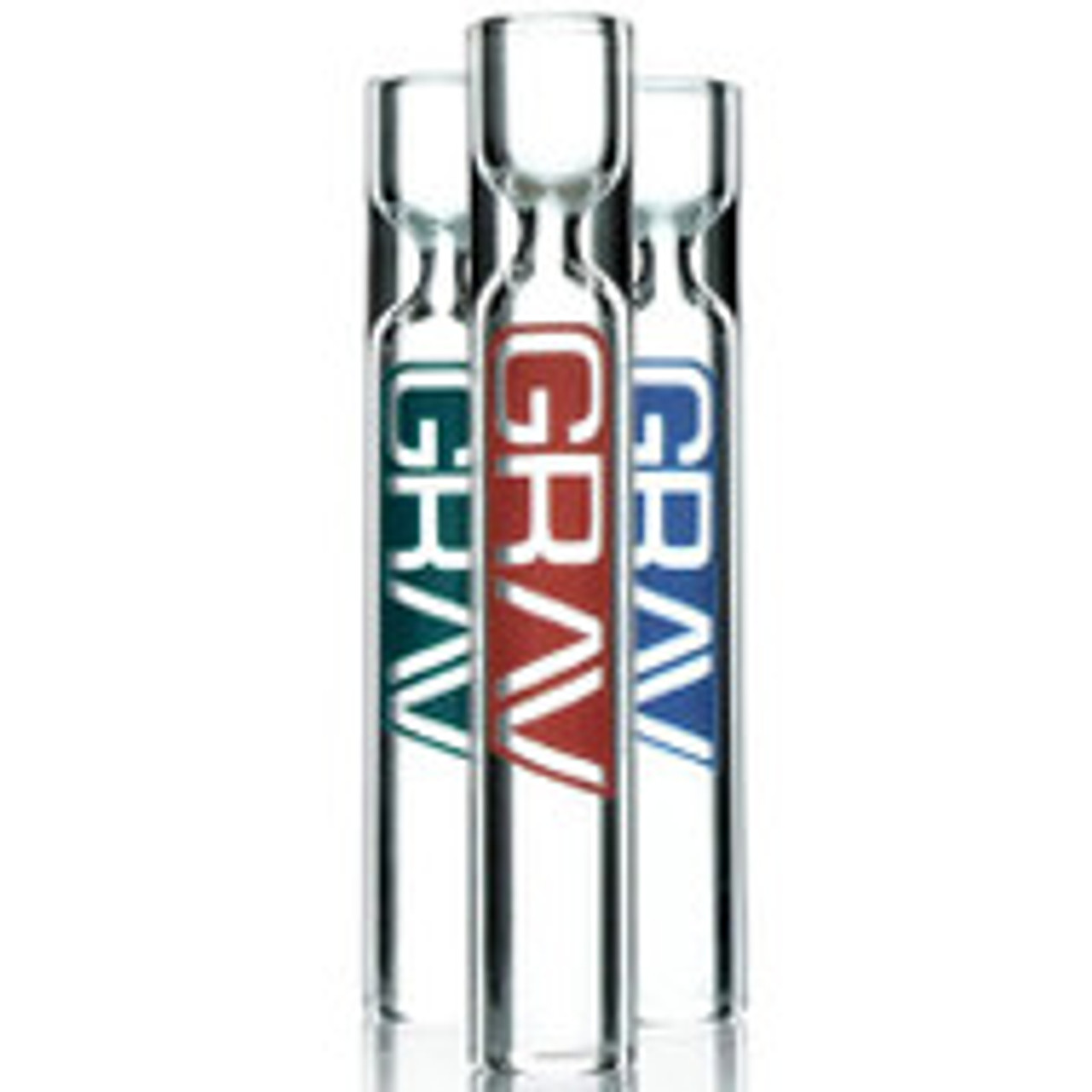 9mm GRAV Clear Taster - 10 Pack - Assorted Colors