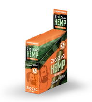 Key Account | Zig-Zag Hemp Wraps ISLAND VIBES | 25 Pouches per Box | 2 Wraps per Pouch