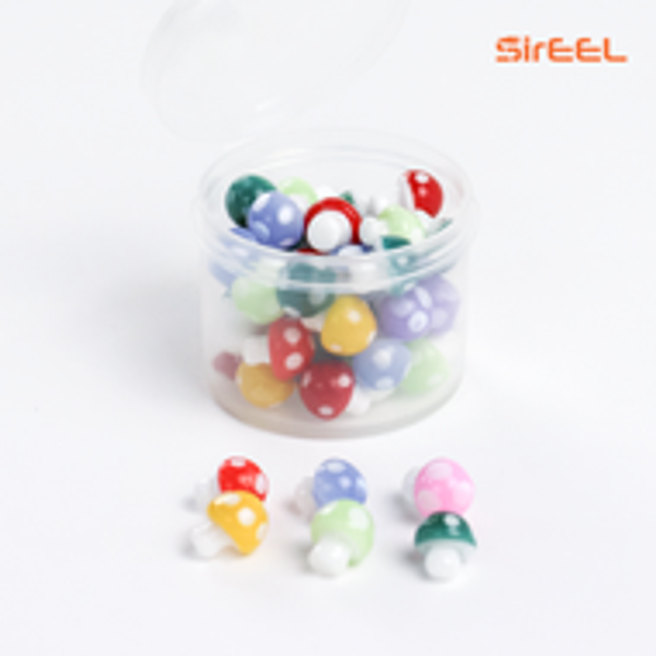SirEEL 8mm Mushroom Terp Pearls | Assorted Fun-gi | 50 Pack