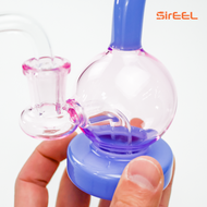 5" SirEEL Duality Sphere Mini Rig with Banger | Assorted Colors