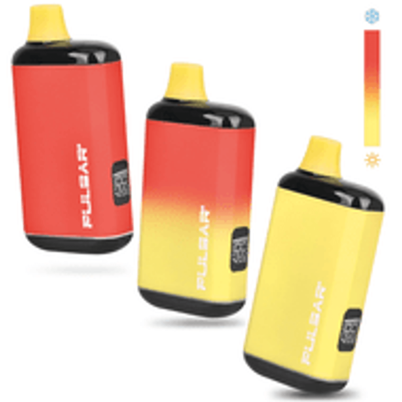 Pulsar 510 DL 2.0 PRO Auto Draw Variable Voltage Battery 1000mAh | Thermo Series Colors | 10 Unit POP Display