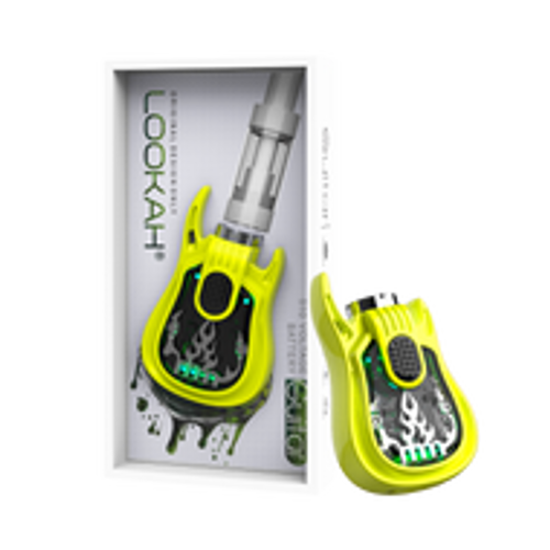 Lookah Guitar 510 Thread Battery | Neon Green