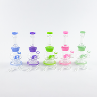 7" Spore Perc Dab Rig with Banger | Assorted Colors