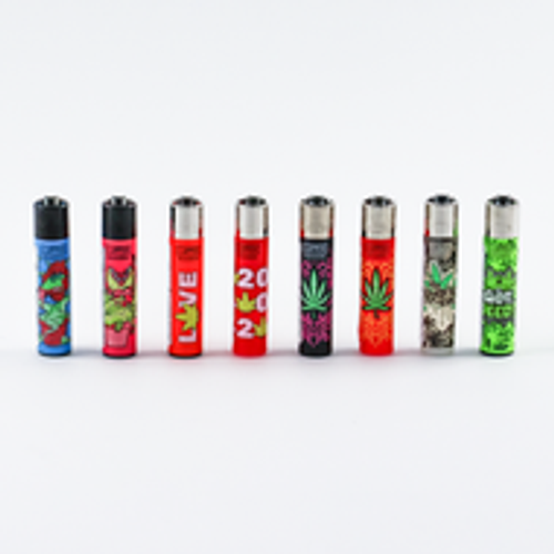 Classic Large Clipper Lighter | 48 pk | Retail Display | Assorted Colors and Styles